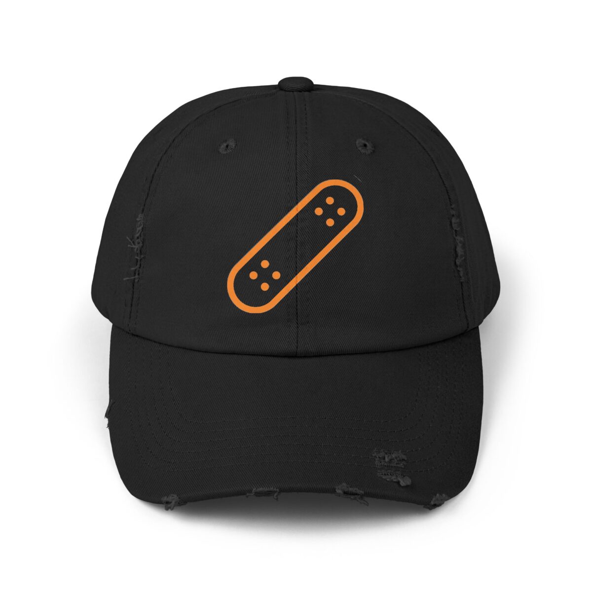 Black and orange cap online