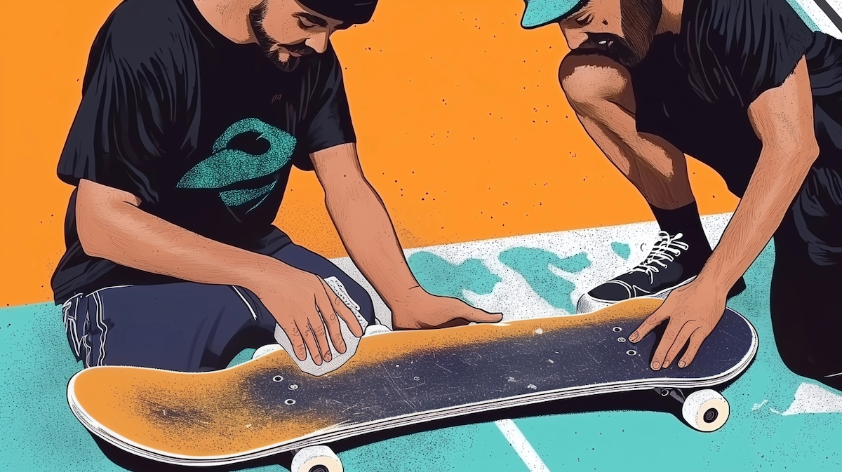 How to Clean Your Skateboard Grip Tape (And is it Even Worth  it?)Ever feel like your dirty grip tape is throwing off your game? Learn how to clean your skateboard grip tape effectively and keep your board looking slick while boosting your performance.